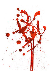 Image showing Red Spatter