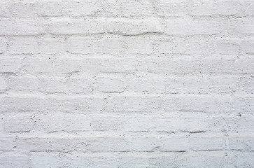 Image showing White Brick Wall