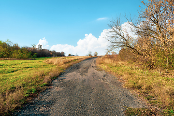 Image showing Road in the village