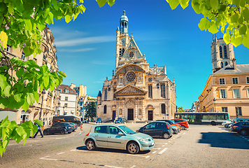 Image showing Saint Etienne du Mont church