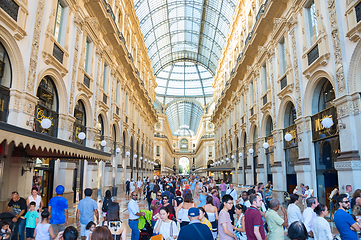 Image showing Shopping Galleria Vittorio Emanuele Milan