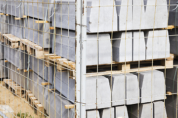 Image showing concrete blocks