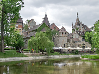 Image showing Vajdahunyad Castle in Budapest