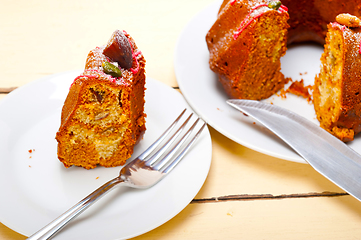 Image showing chestnut cake bread dessert