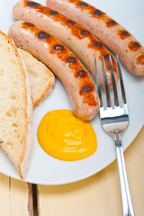 Image showing traditional German wurstel sausages