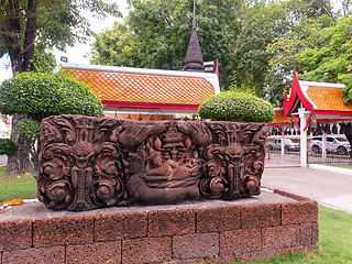 Image showing Wat Chai Mongkhon, Buddhist temple in Pattaya, Thailand