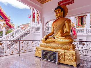 Image showing Wat Chai Mongkhon, Buddhist temple in Pattaya, Thailand