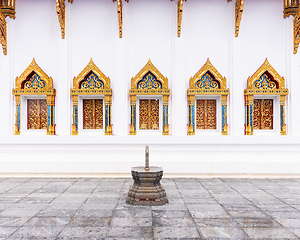 Image showing Wat Chai Mongkhon, Buddhist temple in Pattaya, Thailand