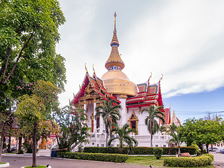 Image showing Wat Chai Mongkhon, Buddhist temple in Pattaya, Thailand