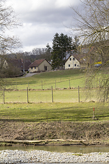 Image showing rural scenery in Hohenlohe