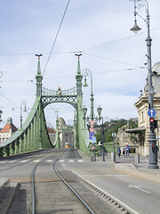 Image showing Liberty Bridge in Budapest