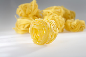 Image showing Pasta tagliatelle