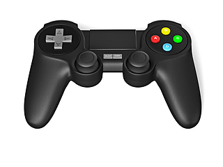 Image showing Gamepad joypad for video game console isolated