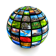 Image showing Picture globe