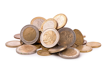 Image showing Stack of coins