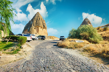 Image showing Stone road in Goreme