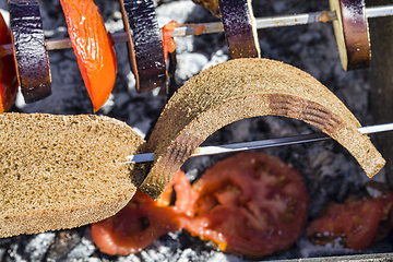 Image showing roasted rye bread