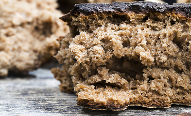 Image showing dark bread