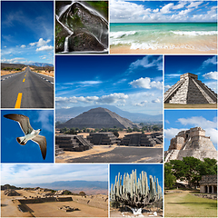 Image showing Collage of Mexico images