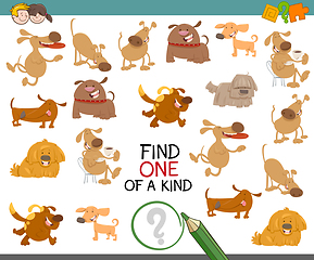 Image showing find one of a kind with dogs