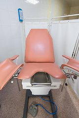 Image showing Gynecological cabinet in modern clinic