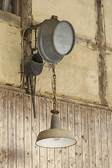 Image showing rural nostalgic lamp