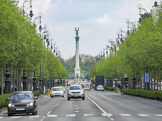 Image showing Heroes square in Budapest