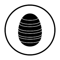 Image showing Easter Egg With Ornate Icon