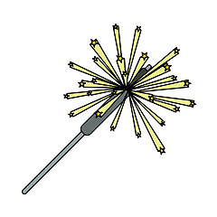 Image showing Party Sparkler Icon