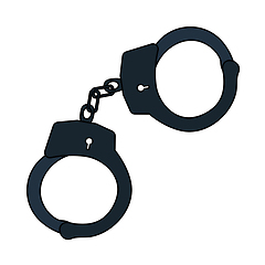 Image showing Police Handcuff Icon