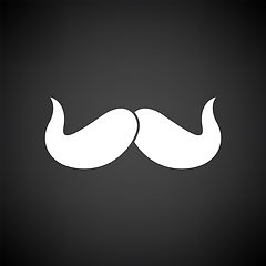 Image showing Poirot Mustache Icon