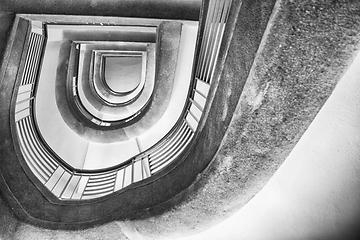 Image showing stairs in old house