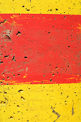 Image showing Yellow & Red