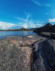 Image showing Beauty view on Kolyvan lake