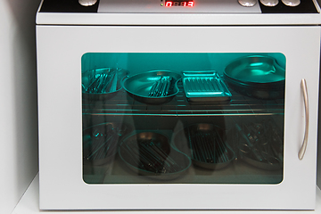 Image showing Autoclave with medical instruments