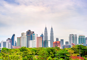 Image showing Kuala Lumpur Downtown, Malaysia