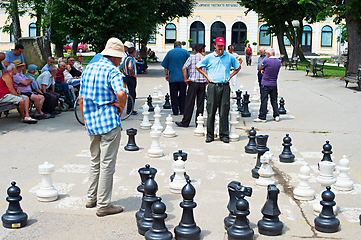 Image showing Chess players