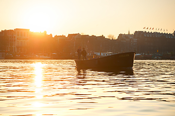 Image showing Boat trip, Amsterdam