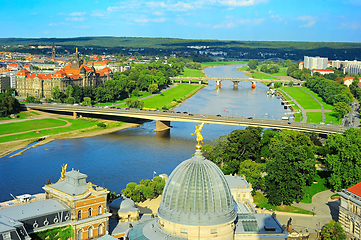 Image showing Dresden bridges, Germany