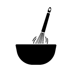 Image showing Corolla Mixing In Bowl Icon