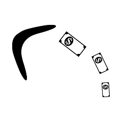 Image showing Cashback Boomerang Icon