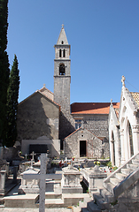 Image showing Church of Our Lady of the Angels in Orebic, Croatia
