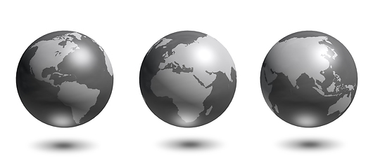 Image showing Silver globe