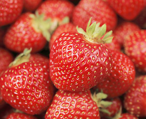 Image showing Strawberries