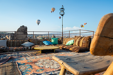 Image showing Terrace in Cappadocia