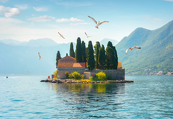 Image showing The George Island near Perast