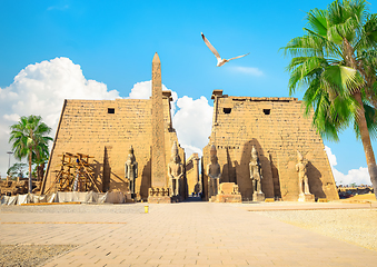 Image showing The ancient Luxor temple