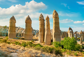 Image showing The rocks of the valley of love