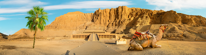 Image showing The temple of Queen Hatshepsut