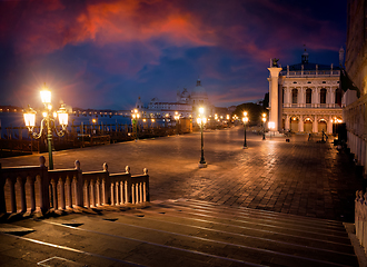 Image showing Venetian piazza San Marco